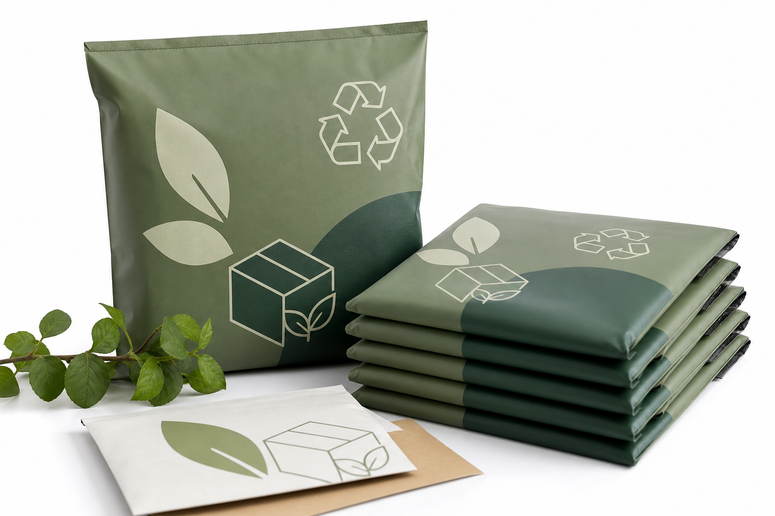 Custom Recyclable Mailers for Ecommerce: Film, Print, MOQ, and Carton Packing