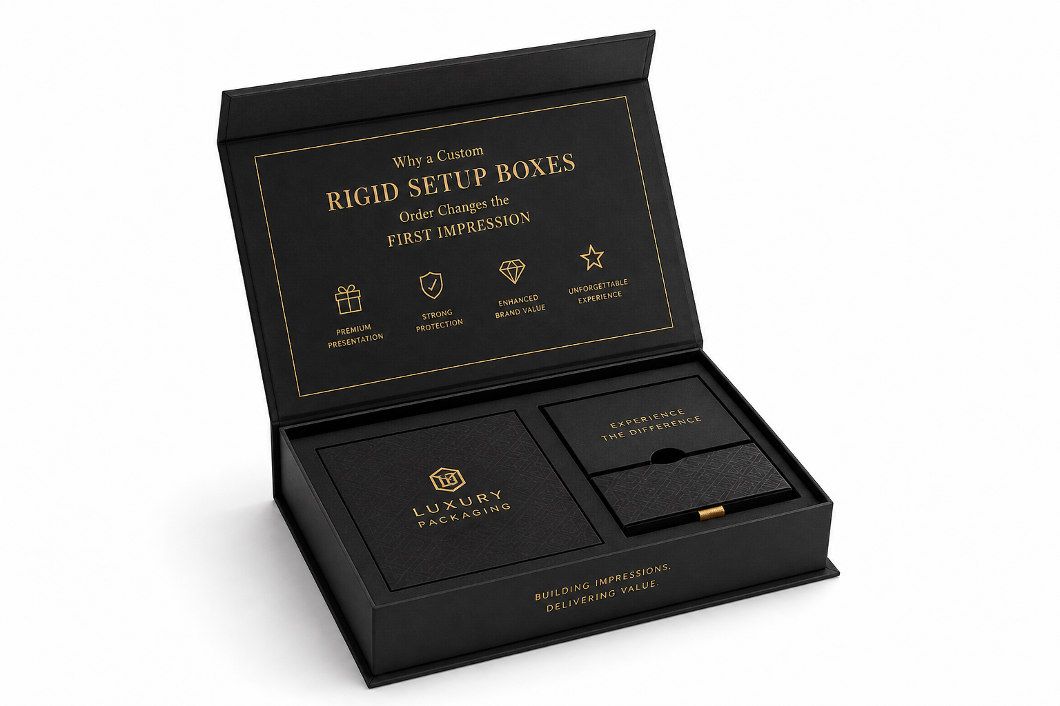 Custom Rigid Setup Boxes Order: Pricing, Specs, Process