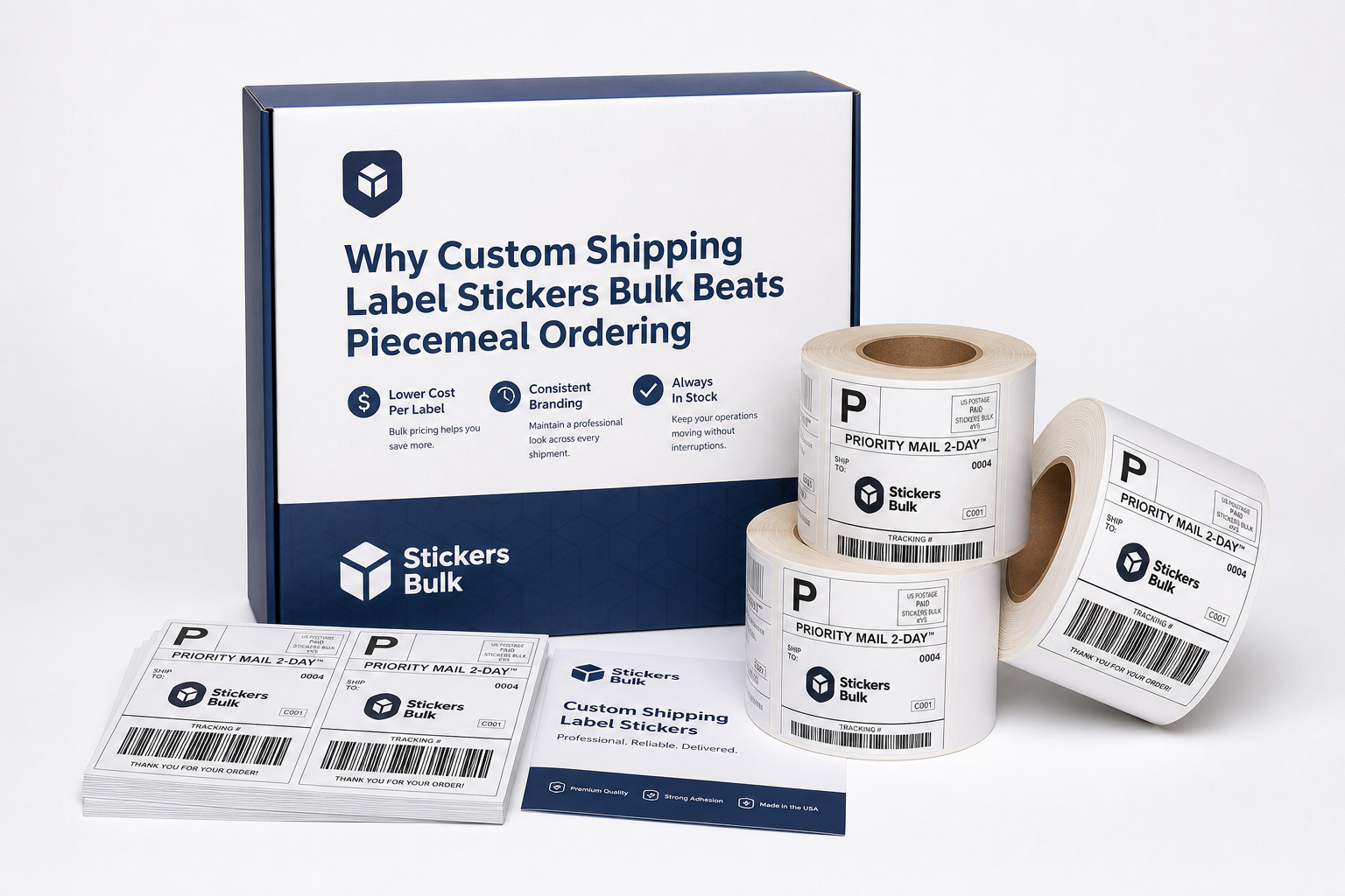 Custom Shipping Label Stickers Bulk: Prices & Specs