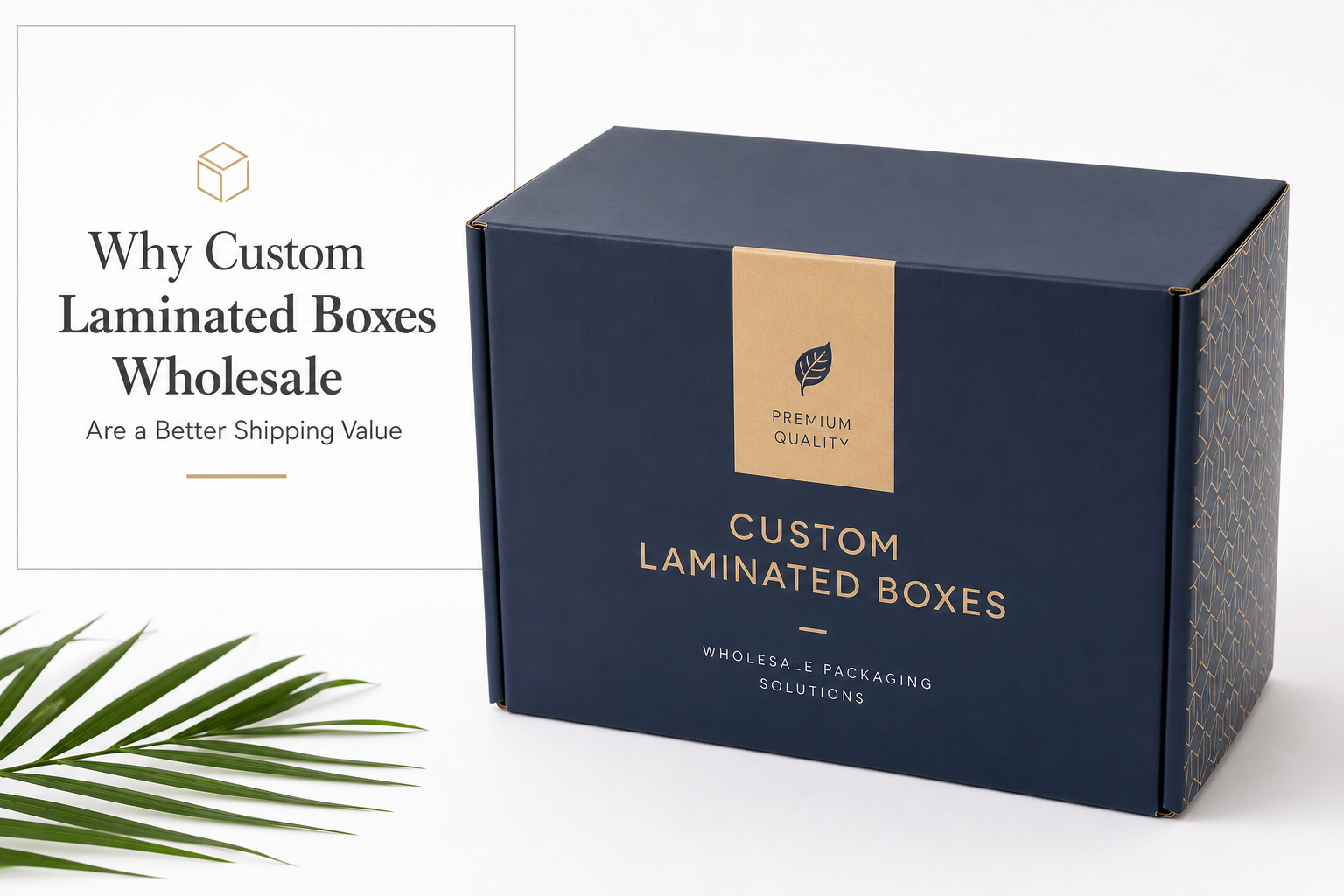 Custom Laminated Boxes Wholesale for Shipping Brands