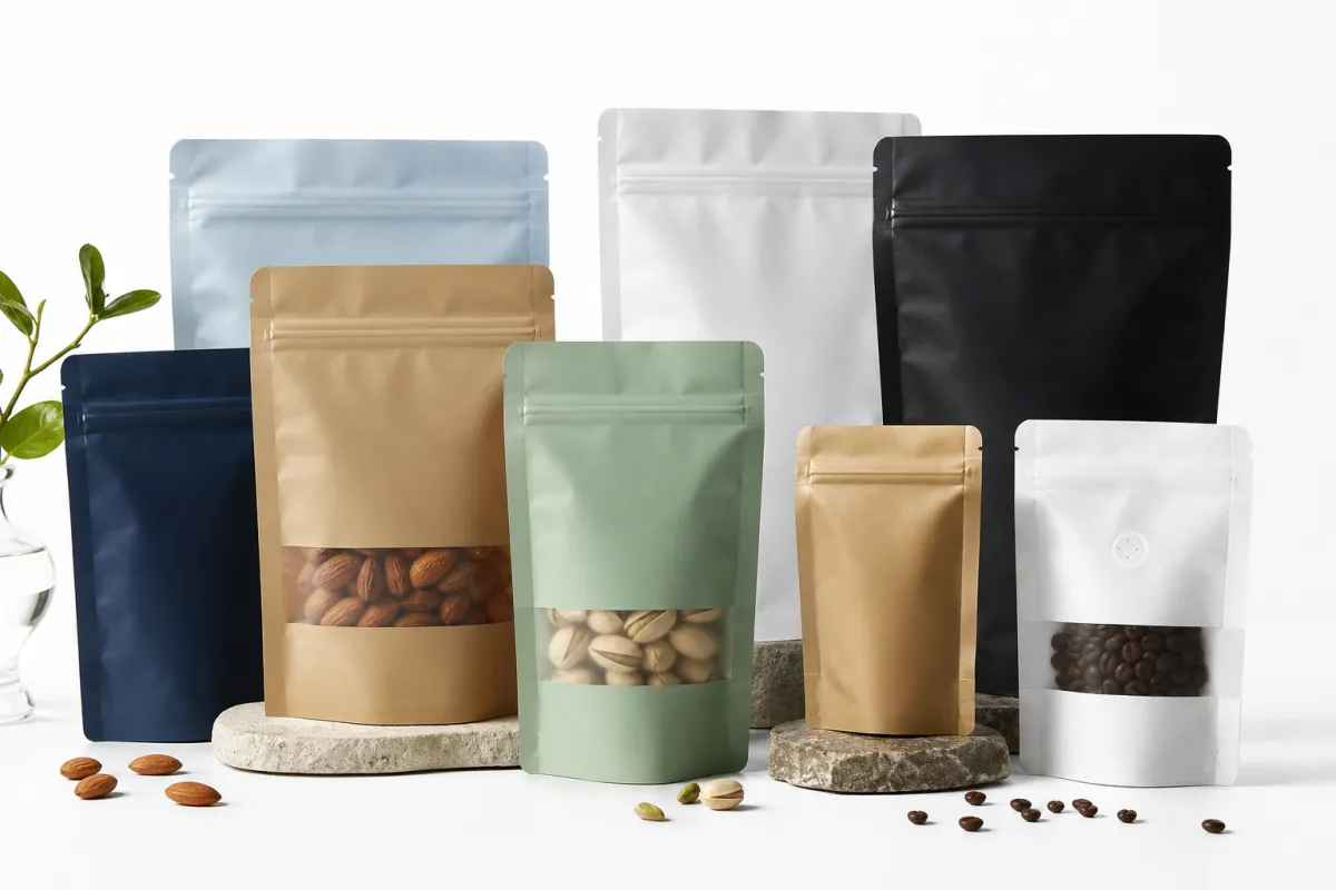 Branded Stand Up Pouches Order: Specs, Pricing, MOQ