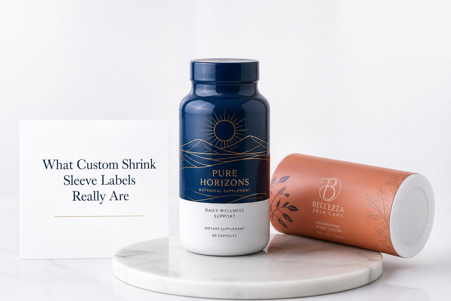 Custom Shrink Sleeve Labels: Design, Cost, and Fit