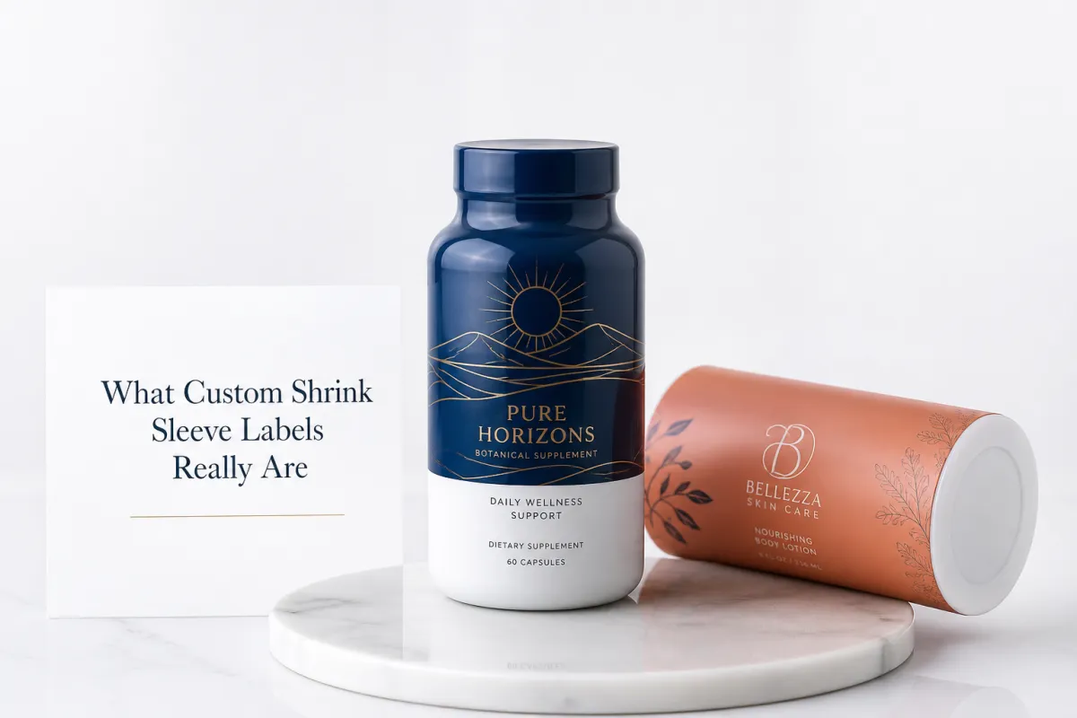 Custom Shrink Sleeve Labels: Design, Cost, and Fit