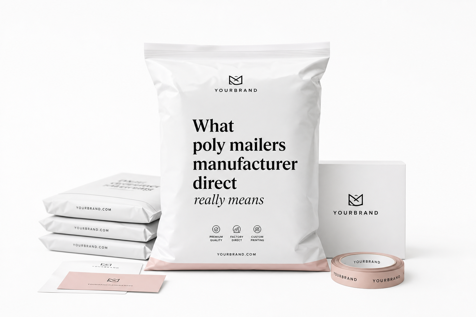Poly Mailers Manufacturer Direct: Costs, Timing, and Fit