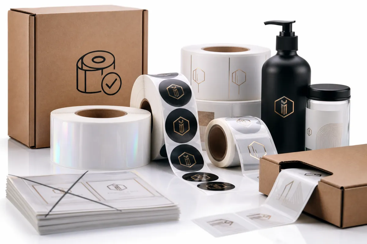 Custom Label Rolls for Products
