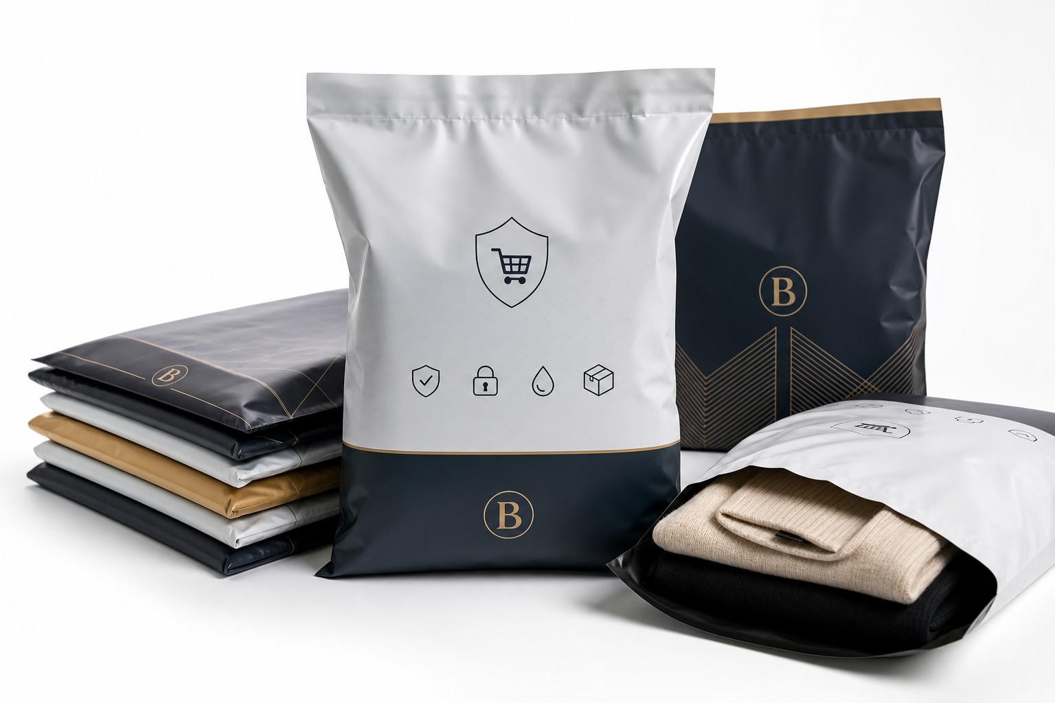Custom Poly Mailers for Marketplaces: Film, Print, MOQ, and Carton Packing