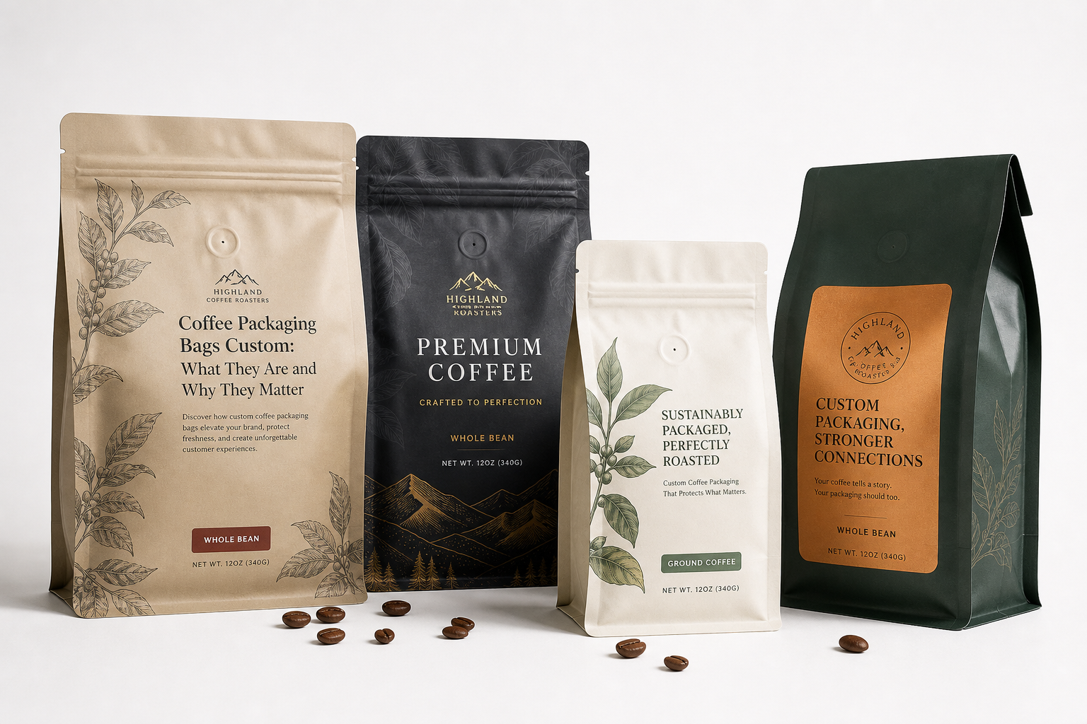 Coffee Packaging Bags Custom: Materials, Costs, and Fit