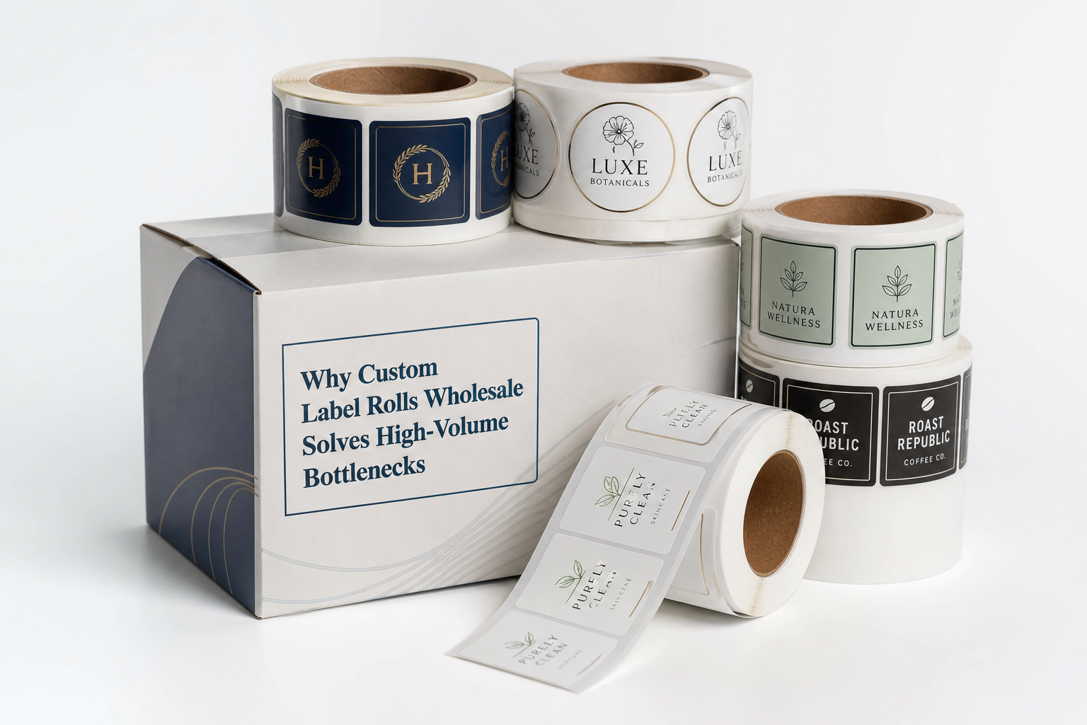 Custom Label Rolls Wholesale: Pricing, Specs, and Ordering