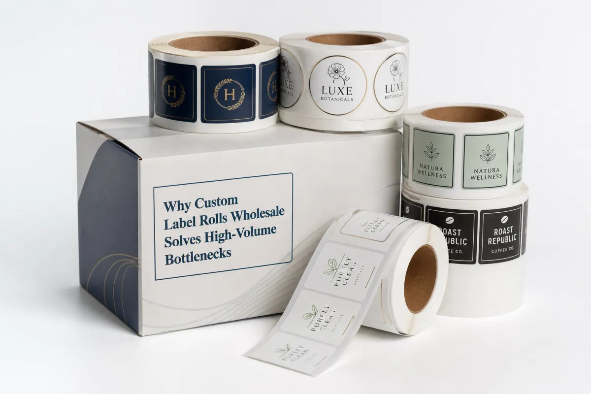 Custom Label Rolls Wholesale: Pricing, Specs, and Ordering