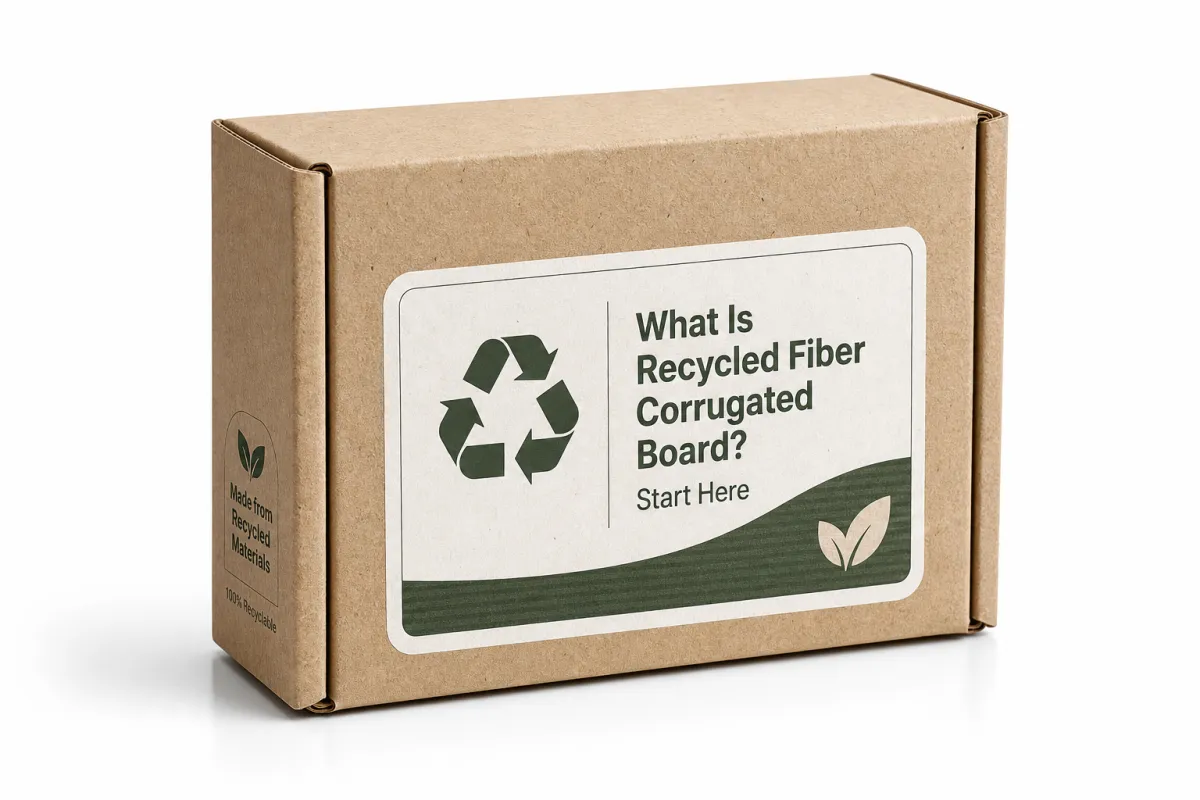 Recycled Fiber Corrugated Board: Quote Brief
