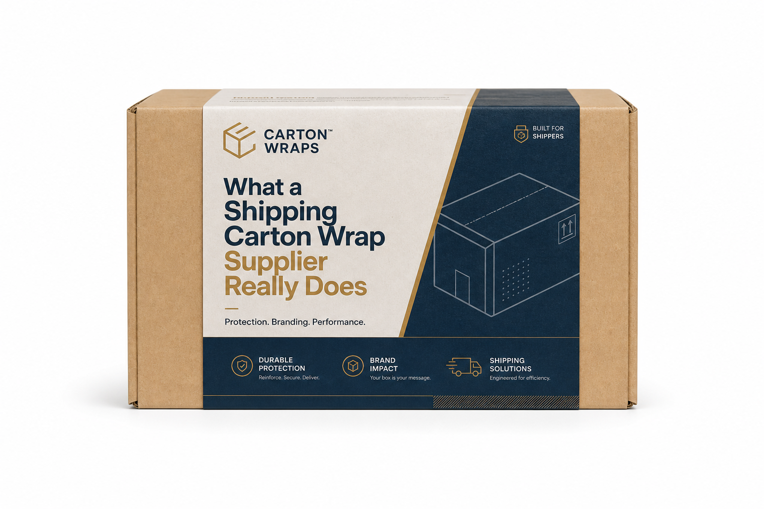 What a Shipping Carton Wrap Supplier Really Does - CustomLogoThing packaging example