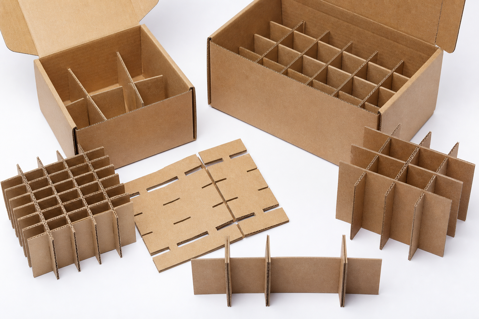Custom Cardboard Dividers for Boxes: Production Review