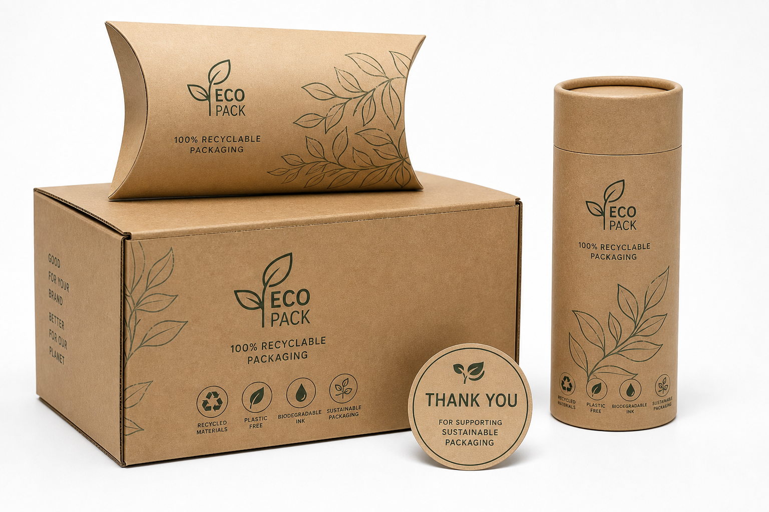 Recyclable Packaging Custom Printed: Quote Scope