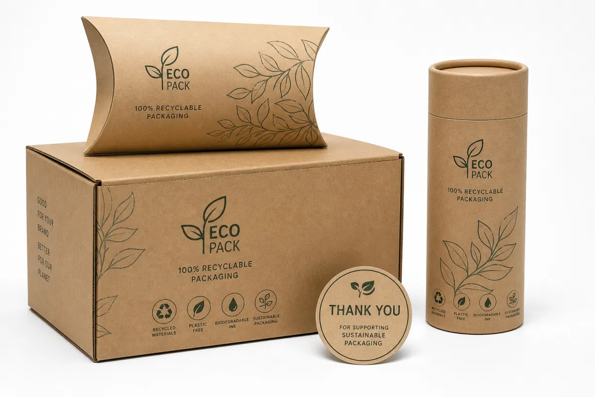 Recyclable Packaging Custom Printed: Quote Scope