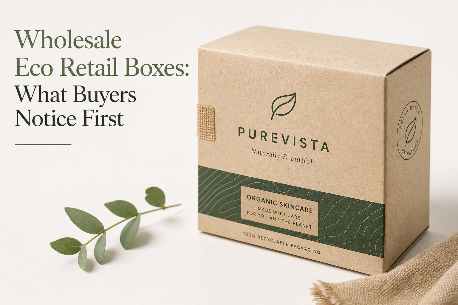 Wholesale Eco Retail Boxes for Sustainable Brand Growth