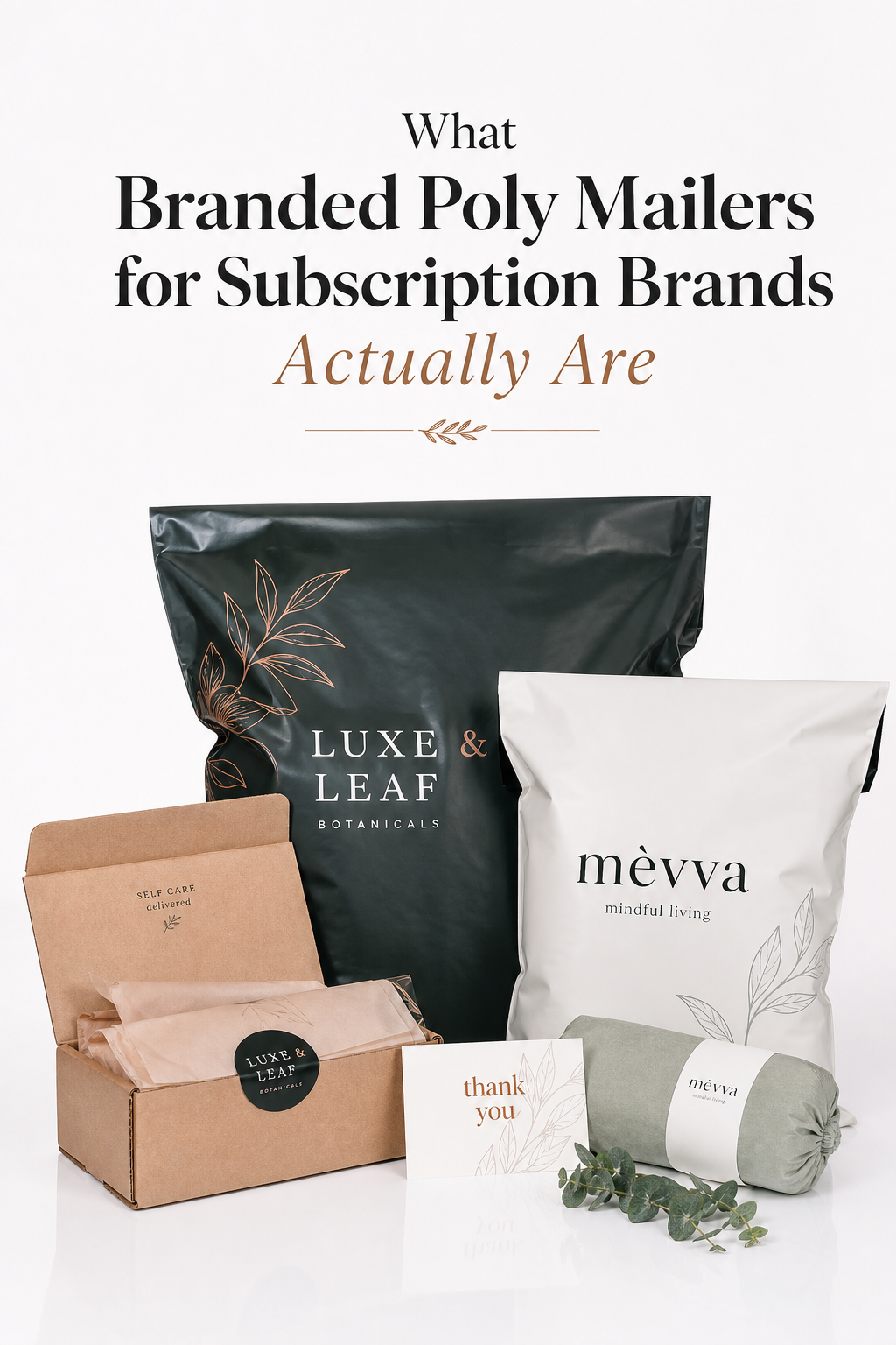 Branded Poly Mailers for Subscription Brands: Film, Print, MOQ, and Carton Packing