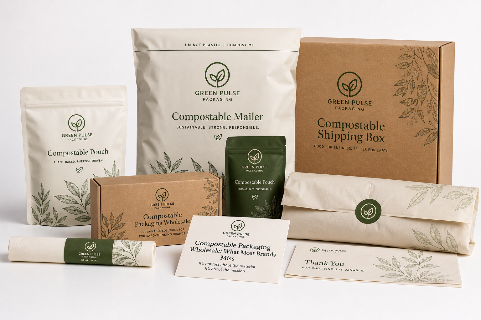 Compostable Packaging Wholesale for Brands That Ship Well