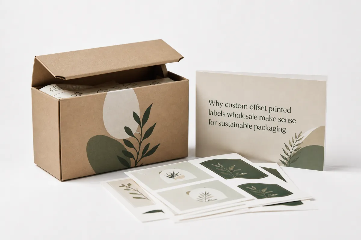 Custom Offset Printed Labels Wholesale for Packaging