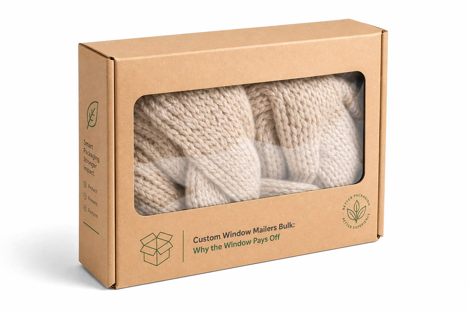 Custom Window Mailers Bulk: Film, Print, MOQ, and Carton Packing
