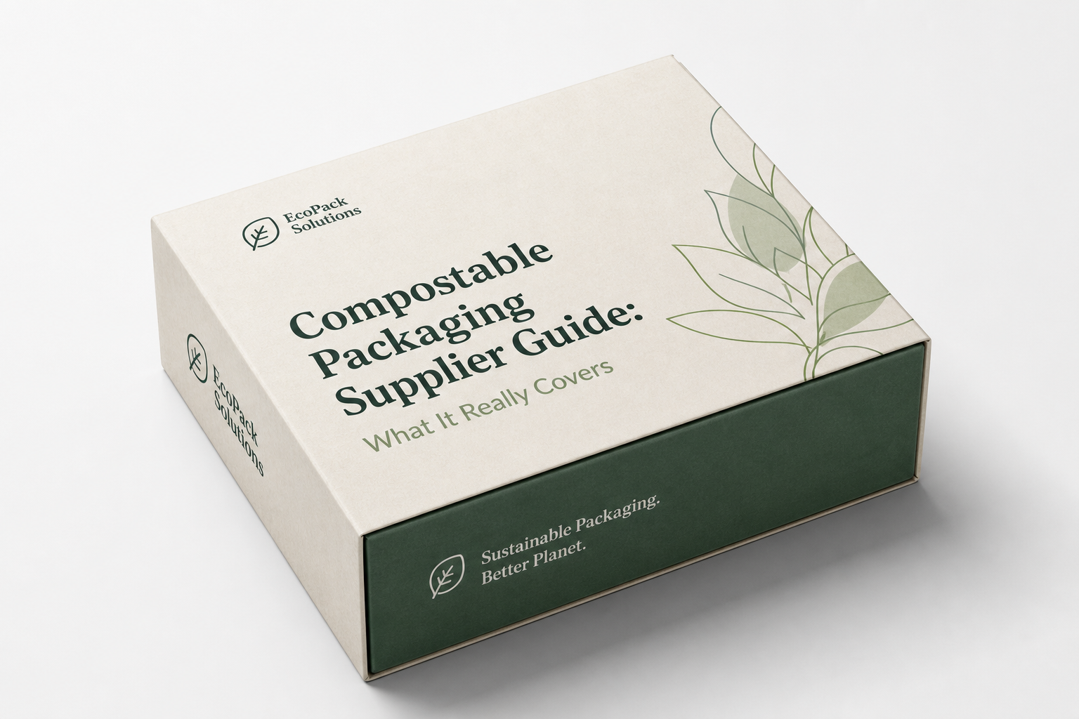 Compostable Packaging Supplier for: Material, Print, Proofing, and Reorder Risk