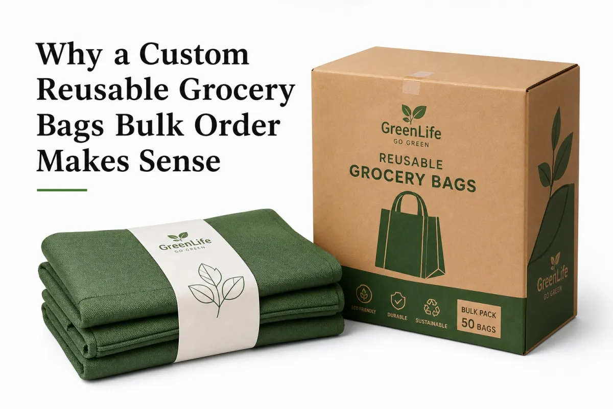 Custom Reusable Grocery Bags Bulk Order: Sourcing Brief