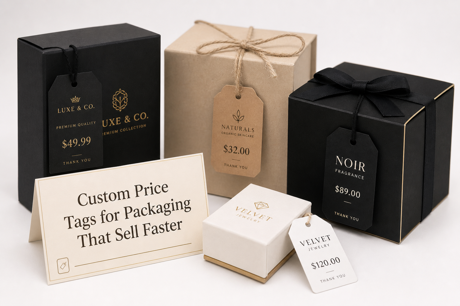 Custom Price Tags for Packaging: Specs, Pricing, MOQ