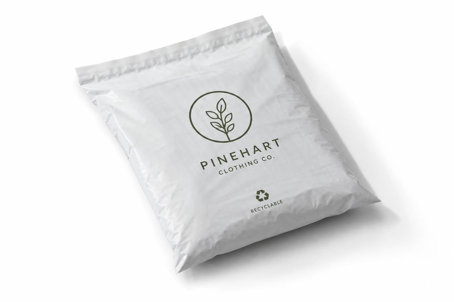 Recyclable Clothing Mailers with Logo: Film, Print, MOQ, and Carton Packing