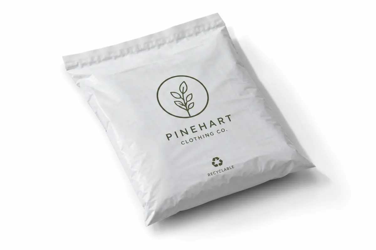 Recyclable Clothing Mailers with Logo