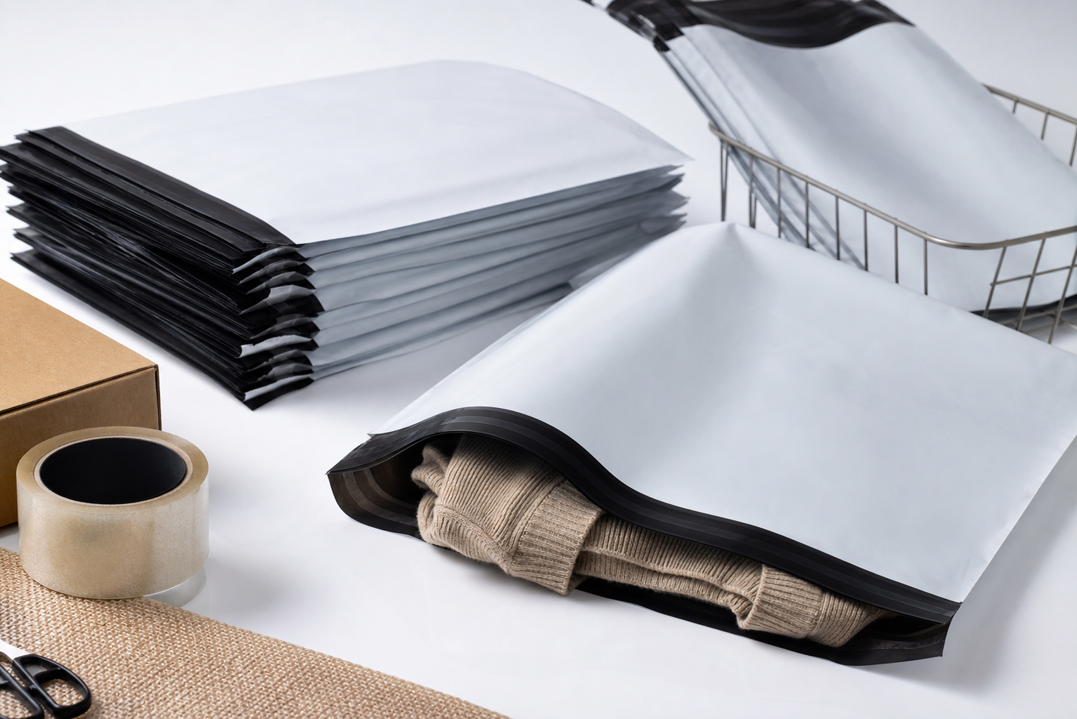Zipper Poly Mailers Bulk: Specs, Pricing, and MOQ