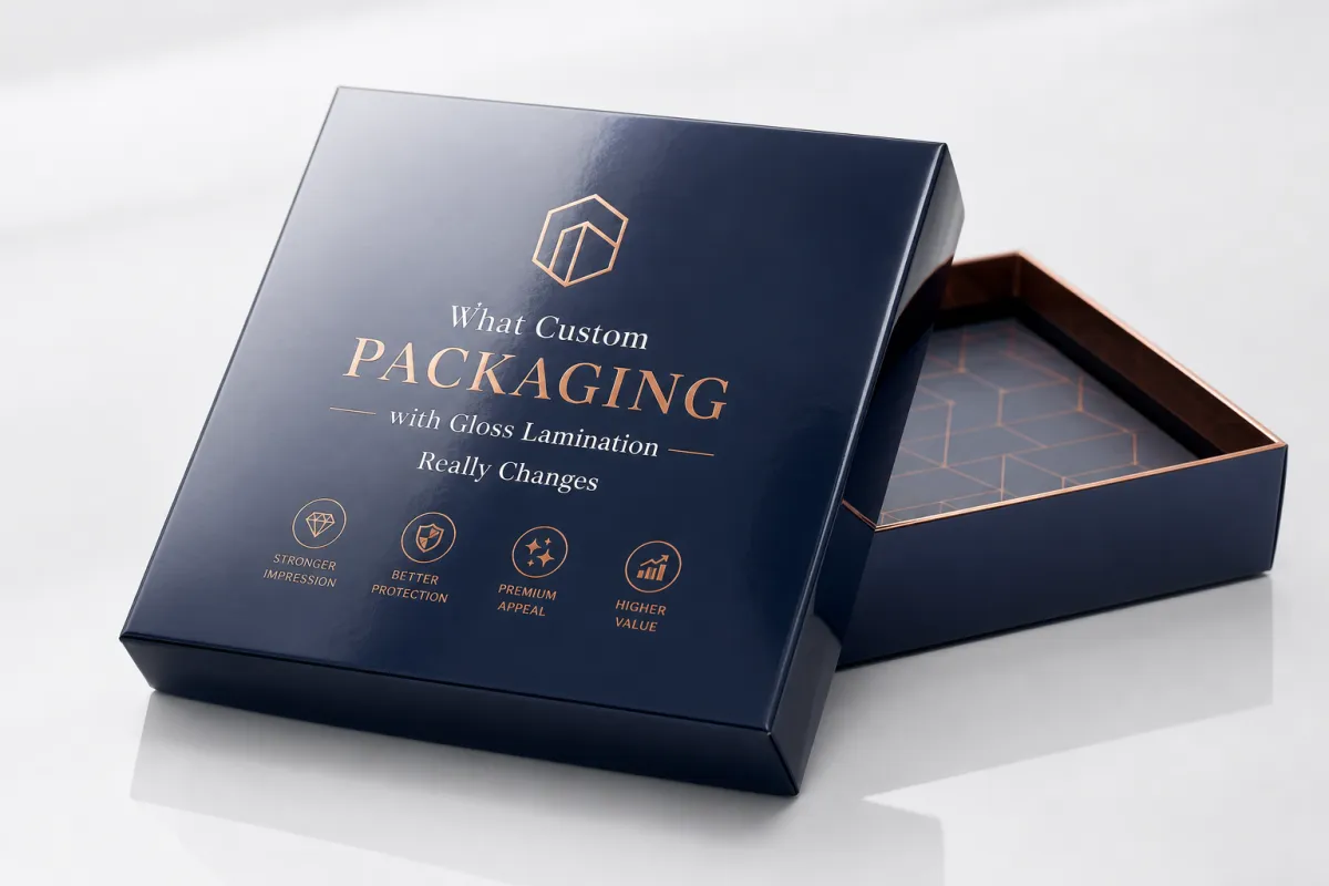 Custom Packaging with Gloss Lamination