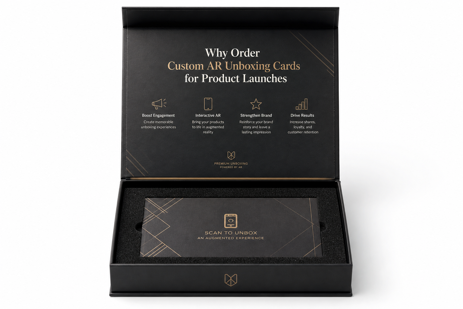 Order Custom Ar Unboxing Cards Convert: Dieline, Finish, Proof, and Buyer Review