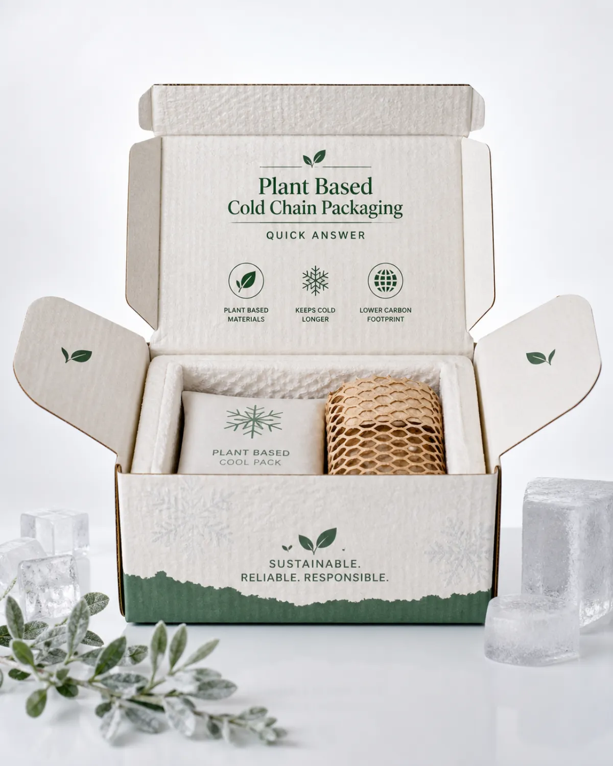 Plant Based Cold Chain Packaging