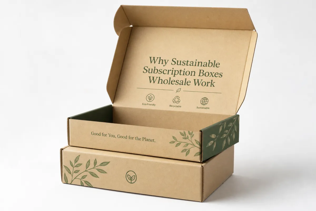 Sustainable Subscription Boxes Wholesale: Pricing & Specs