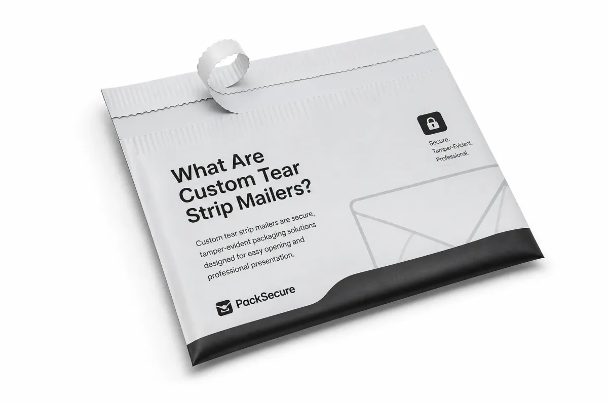 Custom Tear Strip Mailers: How They Work and What They Cost