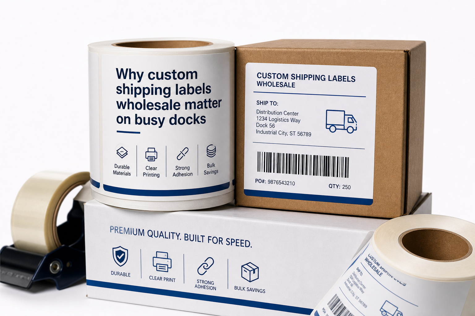 Custom Shipping Labels Wholesale: Specs, Pricing & More