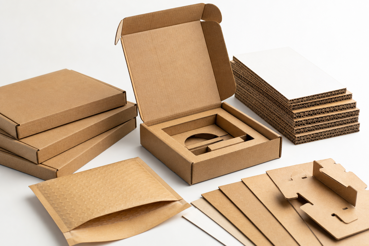 Kraft Corrugated Boxes Supplier: Board, Finish, Dieline, and Unit Cost
