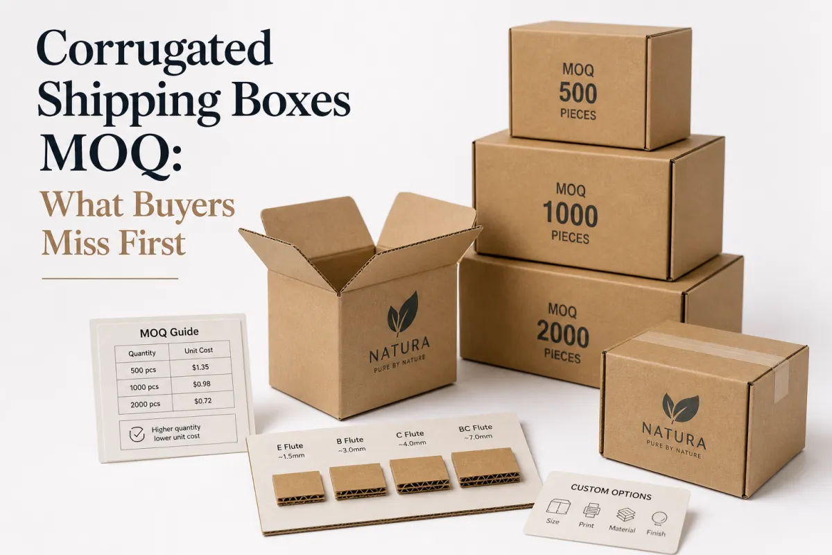 Corrugated Shipping Boxes MOQ: Pricing and Lead Times