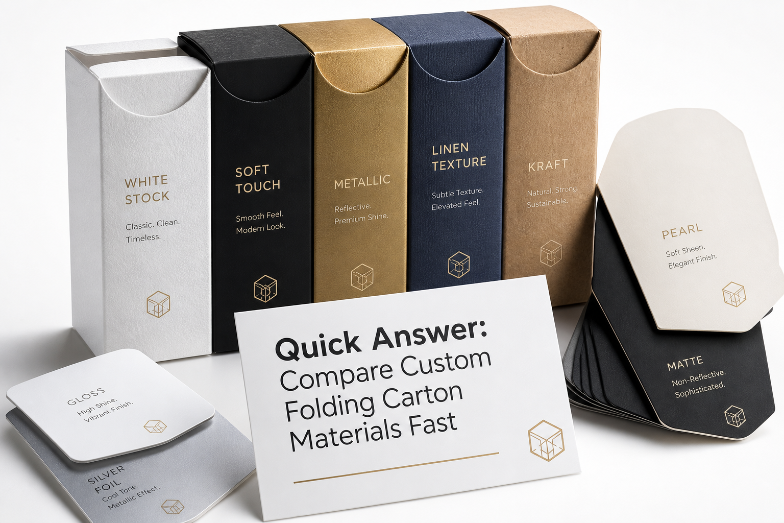 Compare Custom Folding Carton Materials Buyer Review: Dieline, Finish, Proof, and Buyer Review