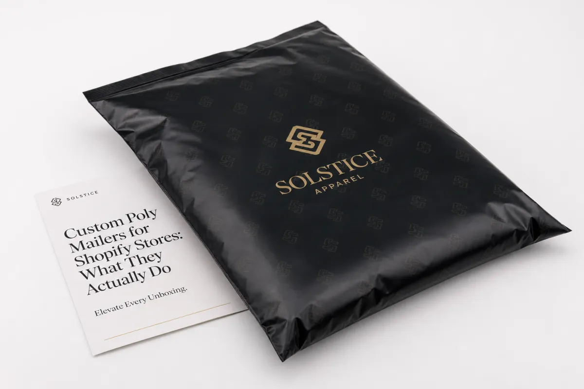 Custom Poly Mailers for Shopify Stores