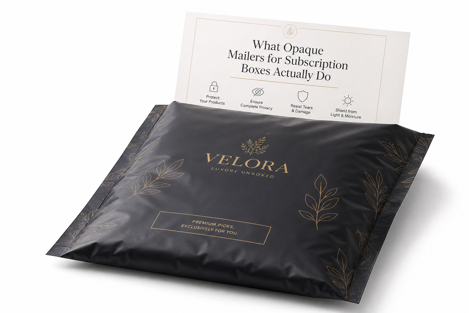 Opaque Mailers for Subscription Boxes: Film, Print, MOQ, and Carton Packing