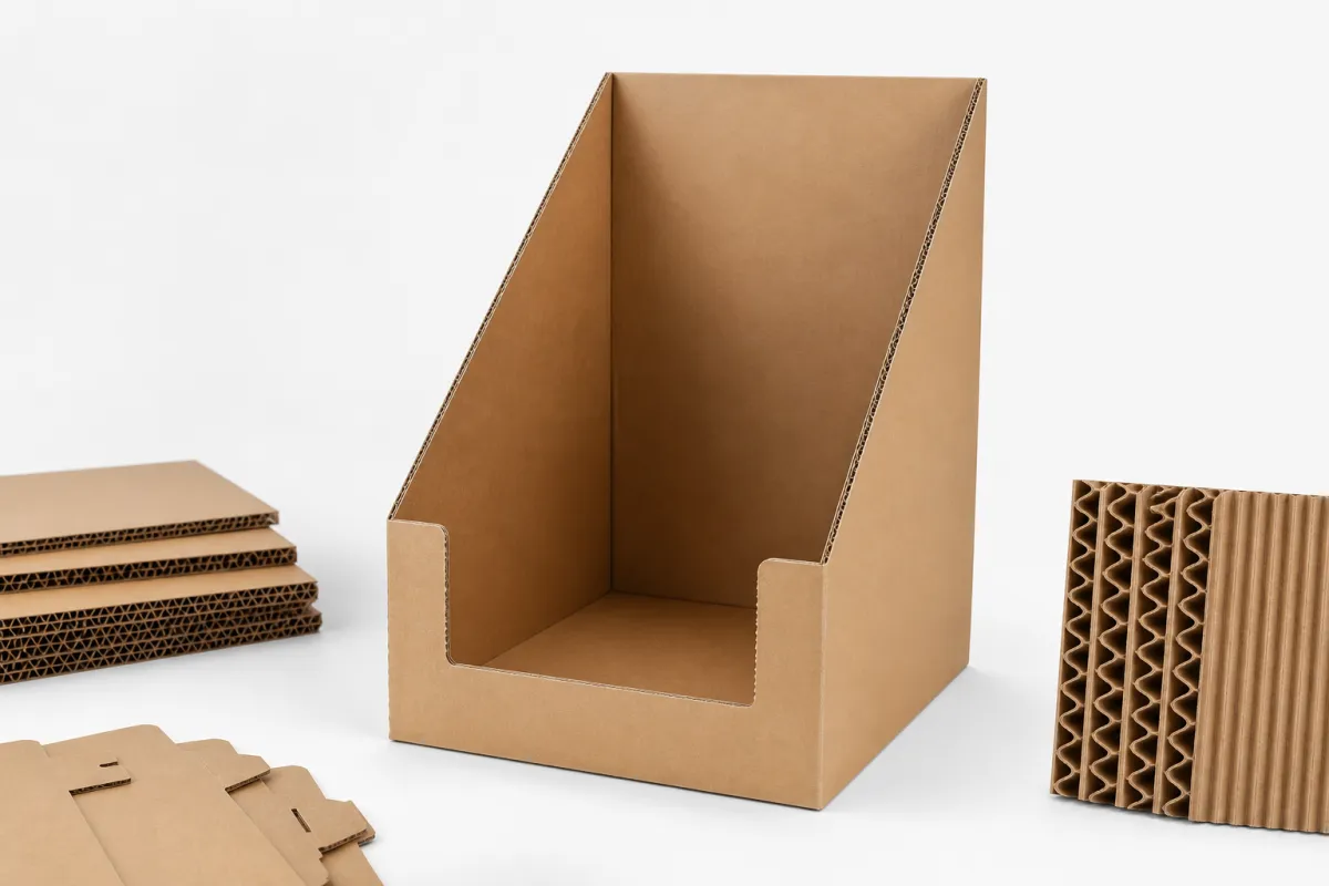 Custom Corrugated Display Bins: Design, Costs, and Fit