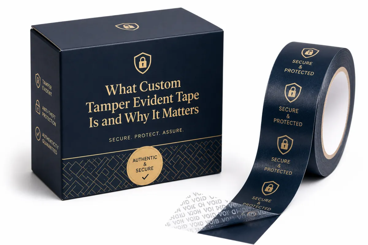 Custom Tamper Evident Tape: Costs, Uses, and Setup