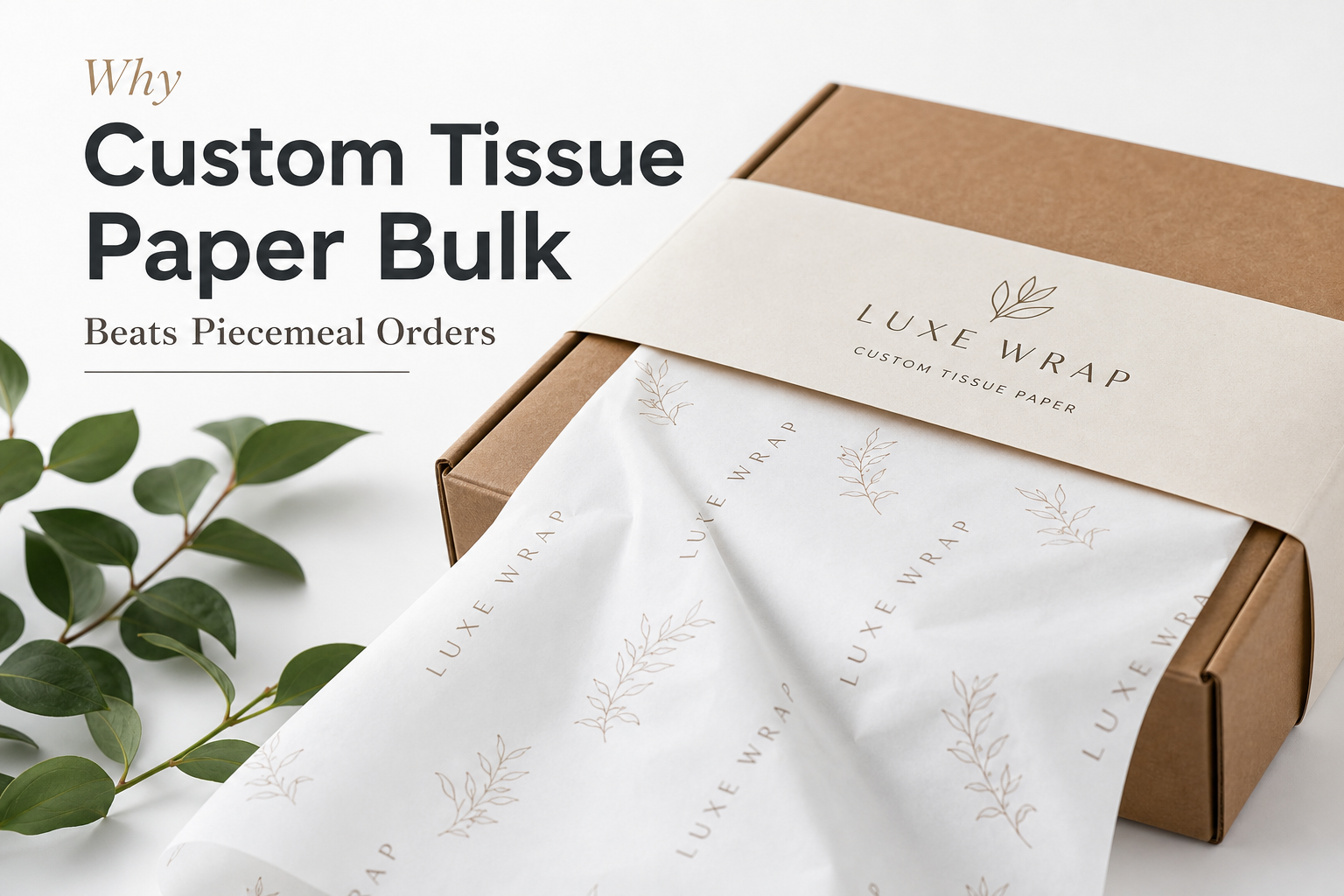 Custom Tissue Paper Bulk: Material, Print, Proofing, and Reorder Risk