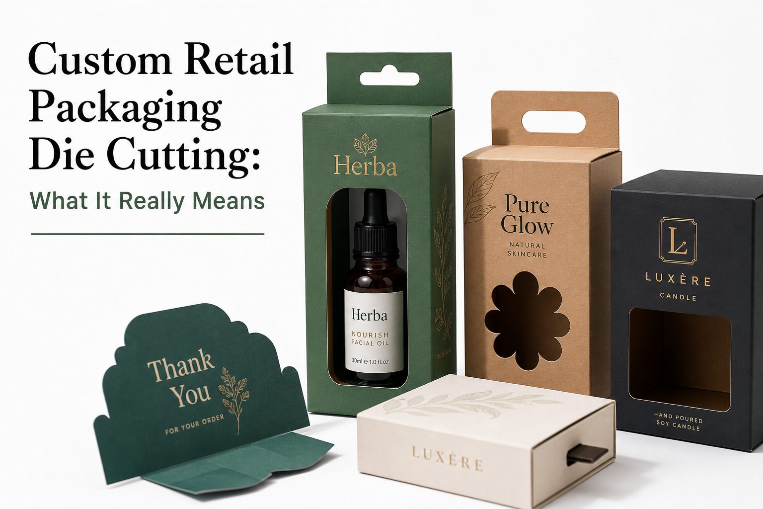Custom Retail Packaging Die Cutting: How It Works for Brands