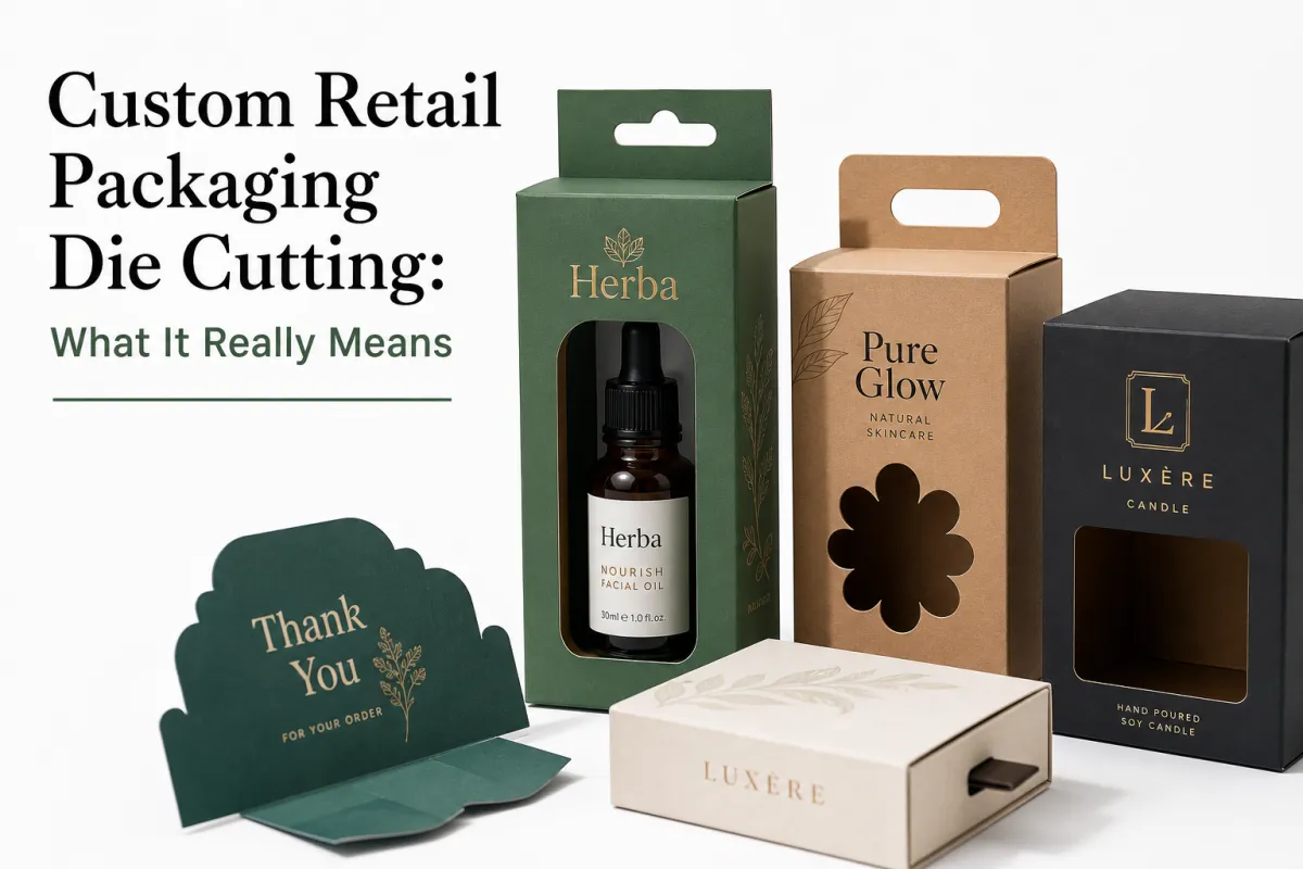 Custom Retail Packaging Die Cutting: How It Works for Brands