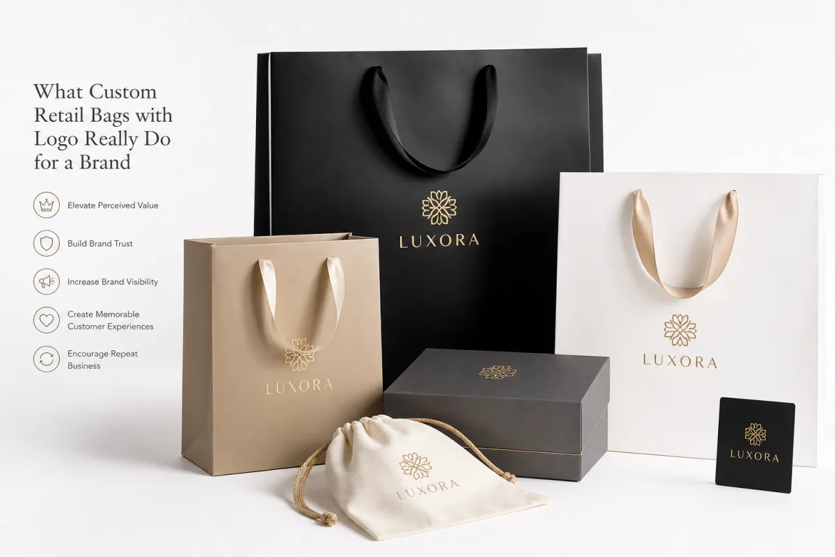 Custom Retail Bags with Logo: Design, Cost, and Process