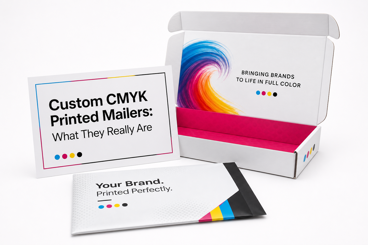Custom CMYK Printed Mailers: Cost, Color, and Impact