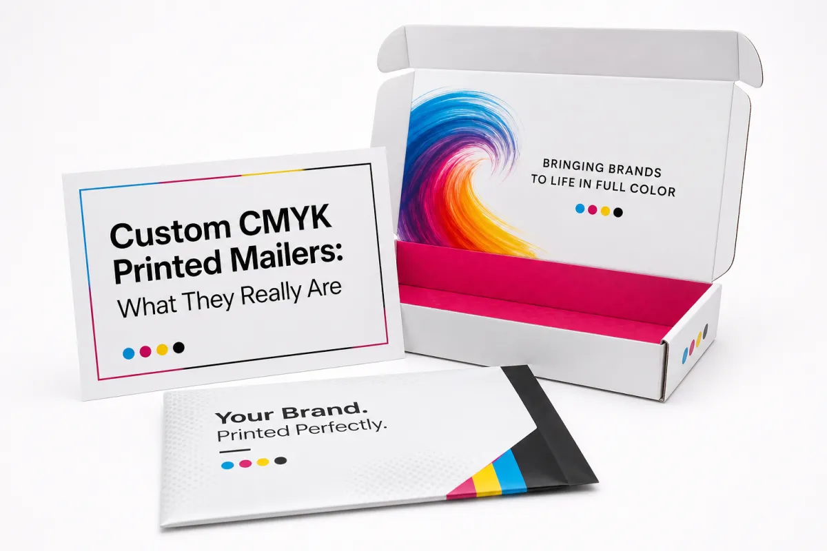 Custom CMYK Printed Mailers: Cost, Color, and Impact