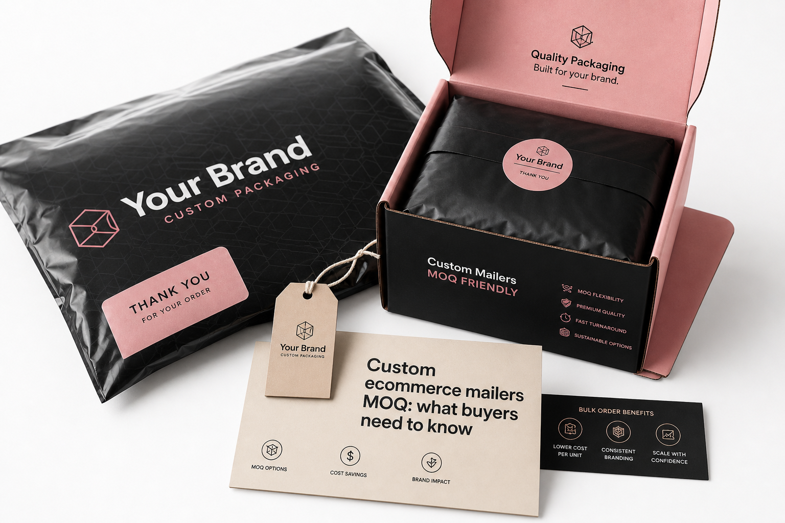 Custom Ecommerce Mailers MOQ: Pricing, Specs, and Order