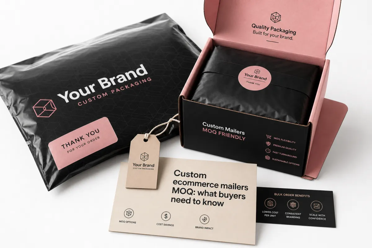 Custom Ecommerce Mailers MOQ: Pricing, Specs, and Order